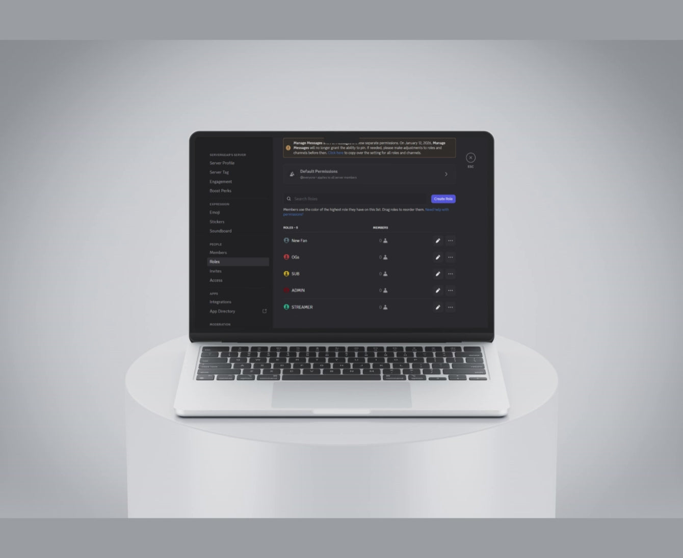 community discord server template